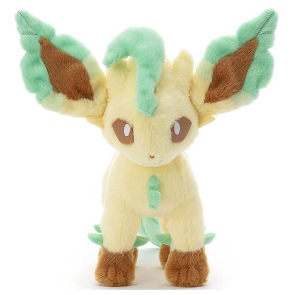 Pokemon: I Choose You! Plush Toy, Leafeon, Height Approx. 9.1 inches (23 cm)