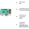 Raspberry Pi 3 Model B CPU 1.2GHz/1GB/USB2.0/HDMI/Bluetooth/WiFi RASPBERRYPI3-MODB-1G