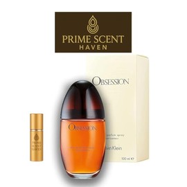 prime scent haven Obsession Perfume for Women Eau De Parfum Spray 3.3 oz Bundle with Perfume Atomizer