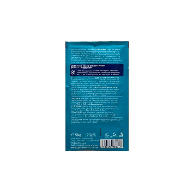 Dresdner Essenz Sea & Minerals Body Scrub 6 x 50