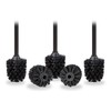 Relaxdays Set of 5, Loose Toilet Brushes, 12 mm Threads,