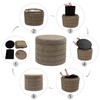 Get Set Style Multifunctional Ottoman Stool,Modern Vanity Stool for Make-up