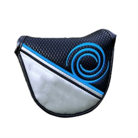 Mallet Putter Head Cover Magnetic Suction Buckle Long Semicircle Golf Accessories for Putter Type2