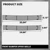 G-PLUS Front Billet Grille Compatible with Chevy Blazer C/K Pickup