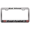 Custom Brother - Eat Sleep Crash Cymbal Music and Instruments