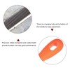 sourcing map Chainsaw File Guide, 5/32" (4mm) Round Rasp Chrome