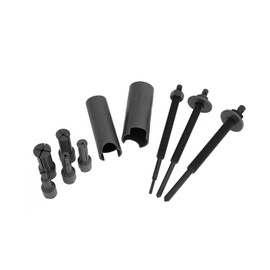 Motorcycle Bearing Pullers, 8-Piece Internal Bearing Removal Tool kit from 0.35inch(0.9 cm) to 0.91inch(2.3 cm) in Diameter