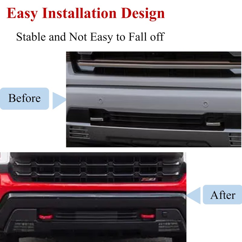 LYHCETVEX Tow Hook Covers for Silverado 1500 2007-2025, Custom Front