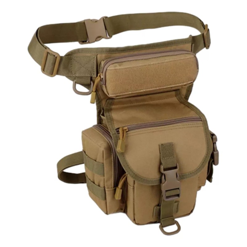 Mack222 Mochila Piernera Táctico Militar Aire Libre Práctica