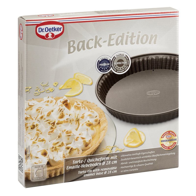 Dr. Oetker Quiche Tin, Diameter 28 cm, Tart Tin from