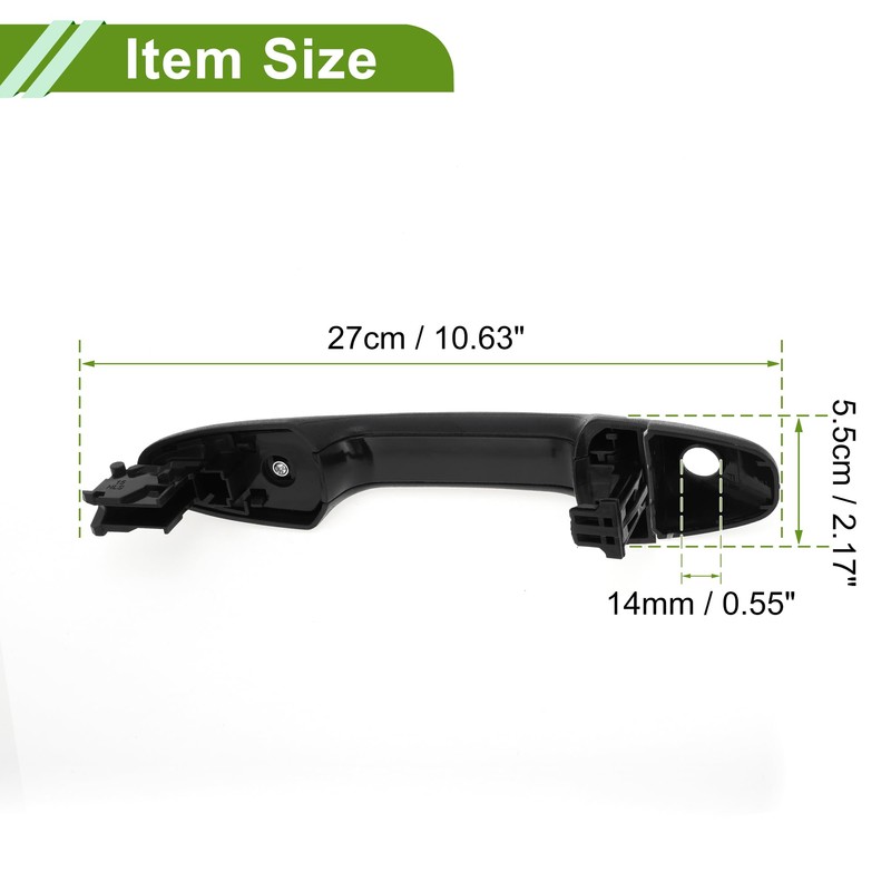 X AUTOHAUX No.692100K210 Exterior Door Handle for Toyota HILUX FORTUNER