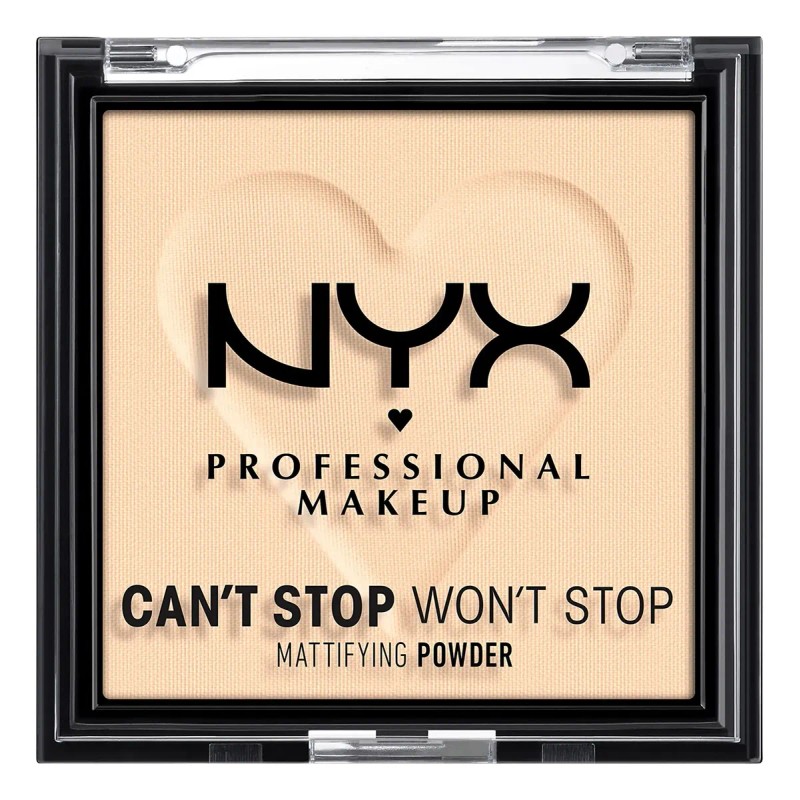 Polvo Compacto Nyx Professional Makeup Can't Stop Won't Stop