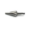 TEMO M35 Cobalt Spiral Flute Type Step Drill, 9 Size