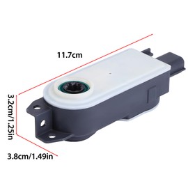 Vorally Radiator Shutter Motor Actuator L1MB-8476-AA Compatible for 2020 2021 2022 2023 Ford Explorer 2.3L Active Grille Shutter Air Actuator Motor Assembly Replace L1MB8476AA L1MB8476 AA