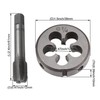 BQLZR BSP1/4 Alloy Steel Threading Screw Thread Die + Bearing