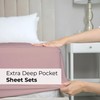 Extra Deep Twin XL Sheet Set - 4 Piece Breathable