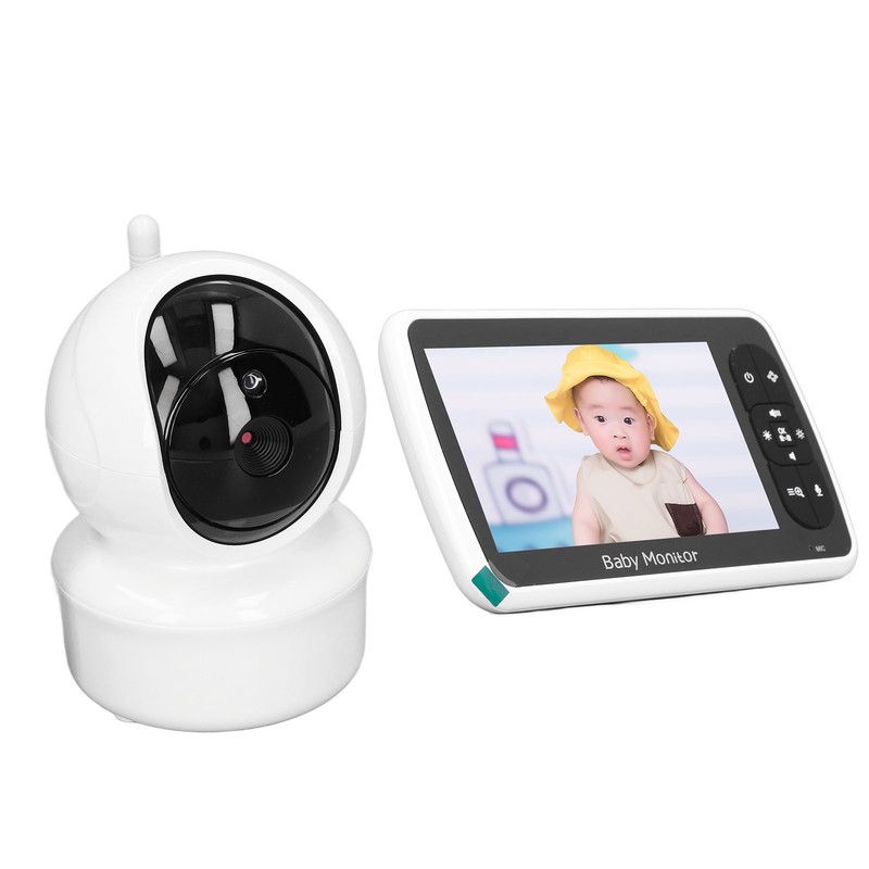 Baby Monitor 5 Inch Display Remote Access Pan Tilt Zoom