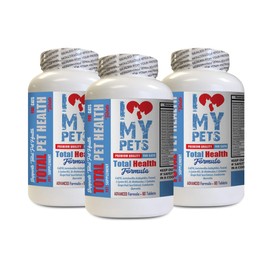 I LOVE MY PETS LLC cat Skin and Itch Relief Treats - Total PET Health for Cats - Premium Quality Formula - Chews - Vitamin e for Cats - 3 Bottles (180 Treats)