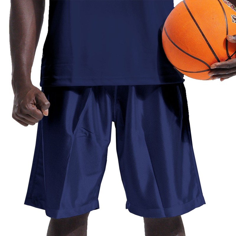 wundou P8500-01 Basic Wear Basket Pants, Navy, Navy