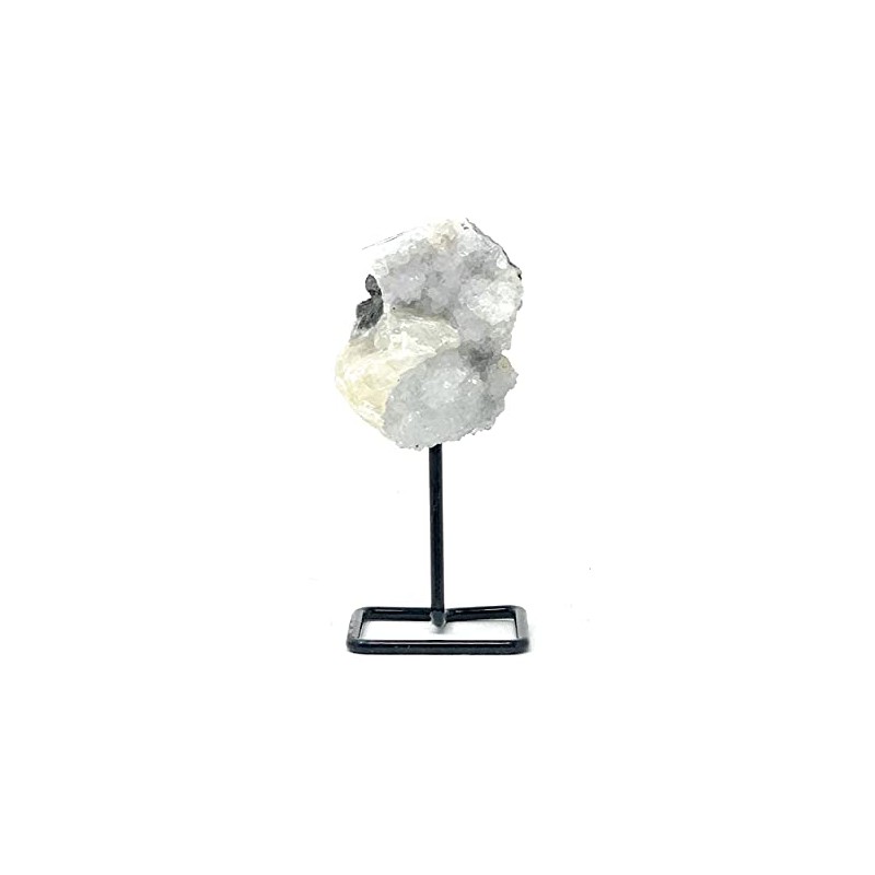 Gemstone on a Metal Pin (Zeolite (Cool Neutral))