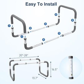 Blanket Lifter,Adjustable Height Blanket Lift Bar,Dual Anti-Slip Design