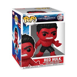 Funko Pop Super: Captain America: Brave New World - Red Hulk - Collectable Vinyl Figure - Gift Idea - Official Merchandise - Toys for Kids & Adults - Superheroes Fans - Model Figure for Collectors