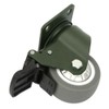 Manganese Steel Bracket 3 inches Bearing Caster Wheels TPR Trolley