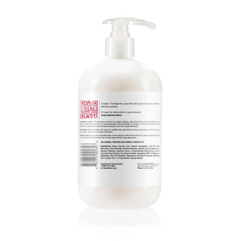 The Body Regimen Kit 16 oz. - Acne.org Back Body