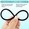 Hydraulic Log Splitter Cylinder Rebuild Seal Kit for 4.0" Bore