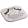 Mr. & Mrs. Panda Coasters Glasses Penguin Love - Gift,