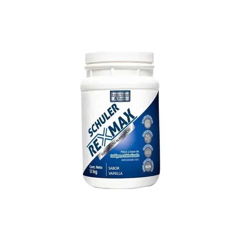 Schuler Rexmax Colageno,glucosamina,calcio Saborvainilla Vainilla