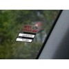 Unbranded 10Pcs Oil Change Maintenance Service Reminder Stickers Window Adhesive