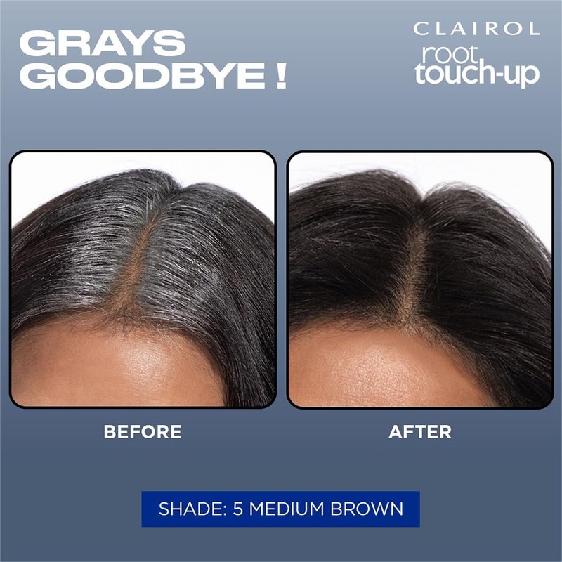Clairol Root Touch-Up by Nice'n Easy Permanent Hair Dye, 5