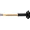 Rennsteig 351 250 1 Octagonal Painted Mason's Chisel with Handguard,