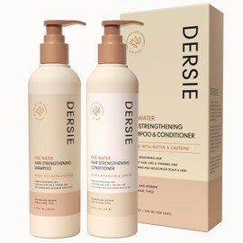 Champú y acondicionador de agua de arroz para el crecimiento del cabello champú de agua de arroz para la caída del cabello Champú y acondicionador... 