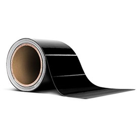 VViViD - Cinta adhesiva de vinilo brillante para detalles de 2 pulgadas x 20 pies (negro brillante)