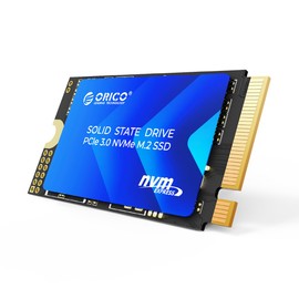 ORICO M.2 2242 NVMe SSD 256GB, PCIe 3.0 with 2500MB/s Read Speed, TLC NAND, Copper Heat Sink for Laptops, Mini PCs, IoT Devices, and DIY External Drives - J10-2242