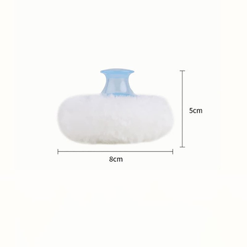 ccHuDE 2 Pcs Soft Body Powder Puff Large Round Cosmetic