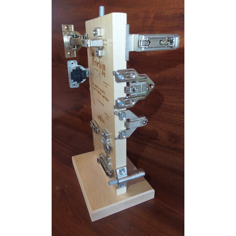 Hinge plate jig for BLUM, SALICE, and GRASS