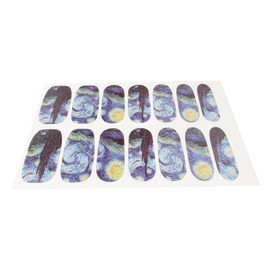 FOMIYES 14pcs Uv Nail Glue Sticker Art Decals Nail Art Stickers for Women Girls DIY Manicure Supplies