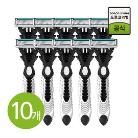 Dorco Face 6 6-blade portable disposable razor (10 pieces) / 도루코  페이스6 6중날 휴대용 일회용 면도기 10개