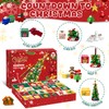 Advent Calendar 2025 Christmas Tree Building Set, 24 Days Countdown