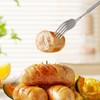 4 Piece Retractable Cutlery, Retractable Cutlery with Long Handles, Stainless