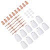 PLASMA Cutter Consumables Shield Cup Electrodes Ring Tips for CT312