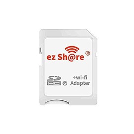 ezShare Built-in Wi-Fi Function SD Adapter, Supports microSDHC (8GB-32GB) ES-WiFiSD-ADP
