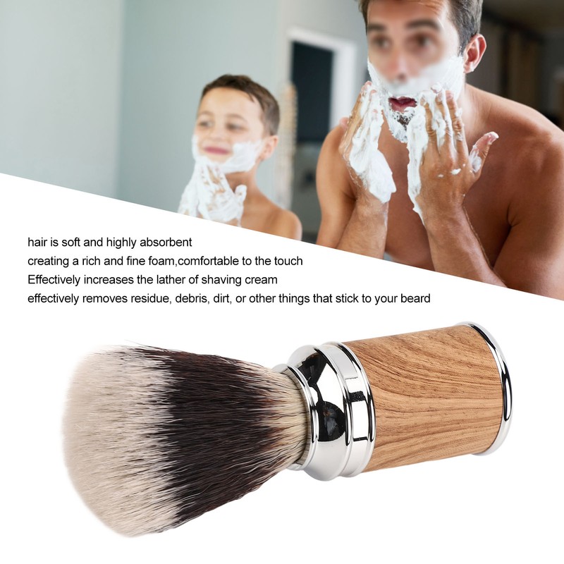 Men Shaving Brush Soft Increase Foam Fast Drying Easy Cleaning