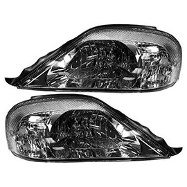 Marketplace Auto Parts Headlight Assembly Set of 2 - Compatible with 2000-2005 Mercury Sable