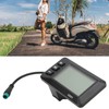 Electric Bicycle LCD Display Panel, 36V 48V Ebike Speed Control