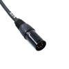 WJSTN 3 pin XLR Female to 5 pin XLR Male