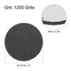 sourcing map 12pcs Scrubber Scouring Pads 1200 Grits 5 Inch
